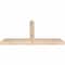 Ekena Millwork Portland Smooth Timber Gable Bracket, Douglas Fir, 48"W x 24"H x 3 1/2"D x 3 1/2"F, 12/12 Pitch GBW048X24X0404POR00SDF - alternate 2